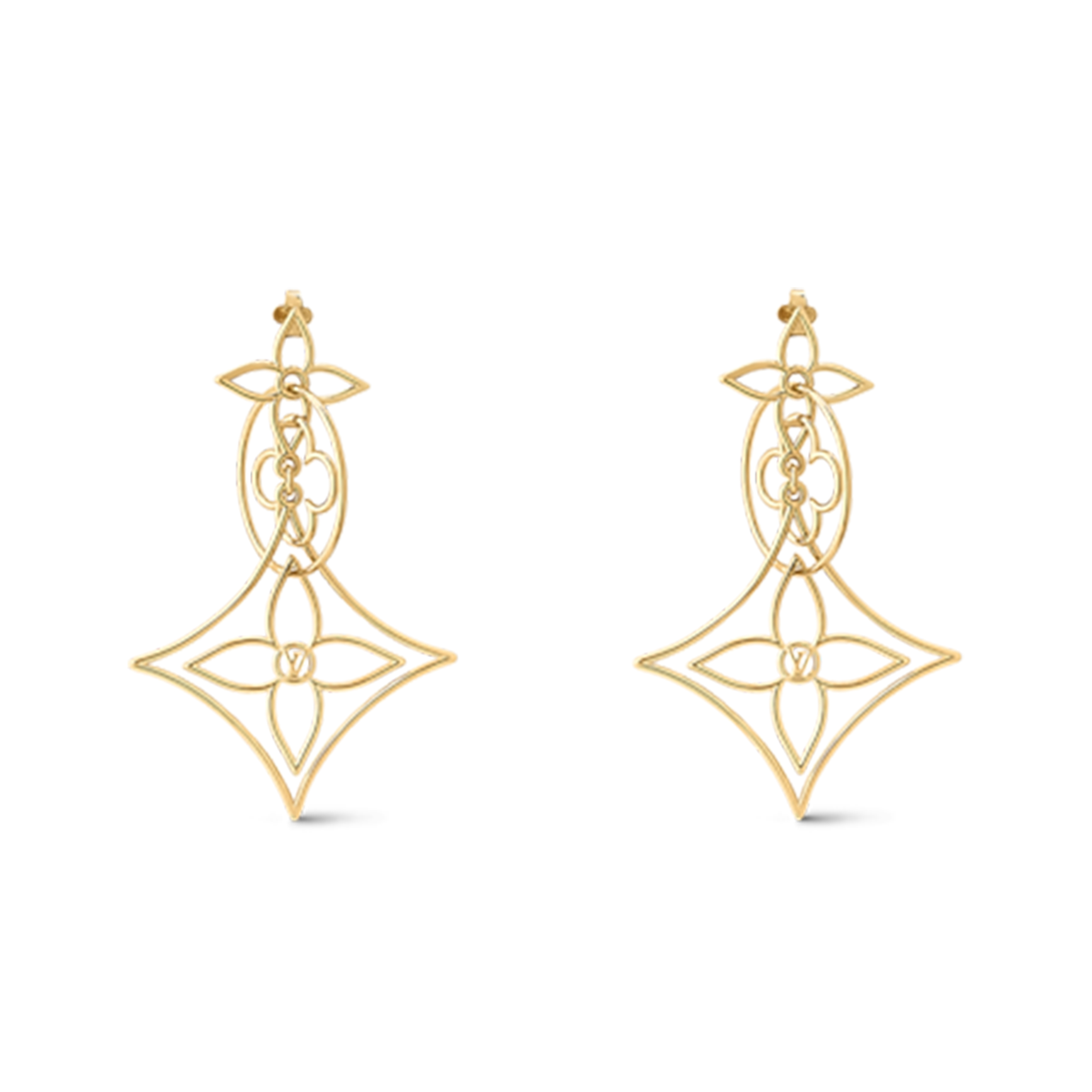 LOUIS VUITTON LV TWIGGY EARRINGS M00952